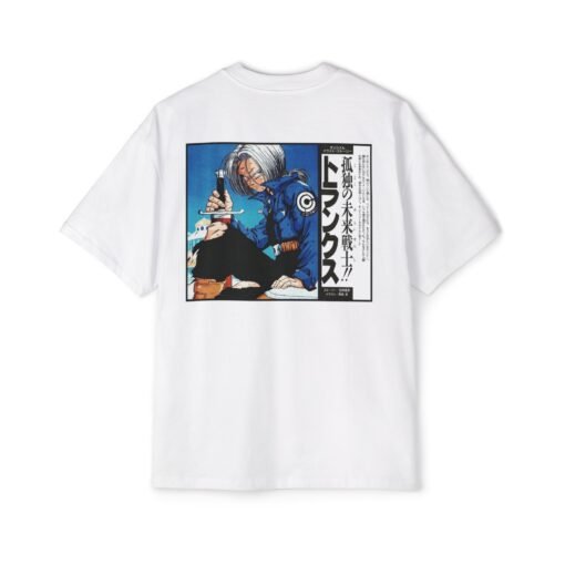 Oversized Tee [Back Print] - DBZ - Trunks - Image 7