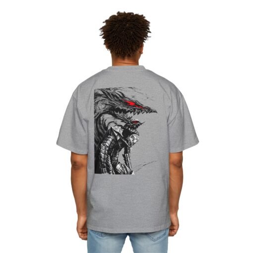 Oversized Tee [Back Print] - Berserk - Armor - Image 17