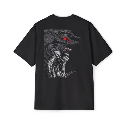 Oversized Tee [Back Print] - Berserk - Armor - Image 7