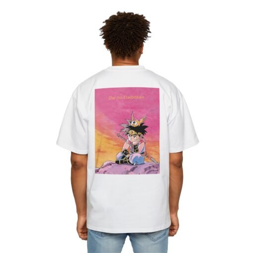 Oversized Tee [Back Print] - Dai - Sunset