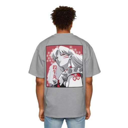 Oversized Tee [Back Print] - Inuyasha - Sesshomaru