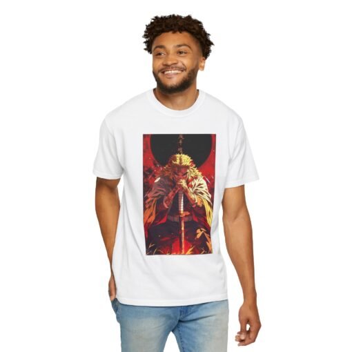 Regular Tee [Front Print] - Demon Slayer - Rengoku - Image 8