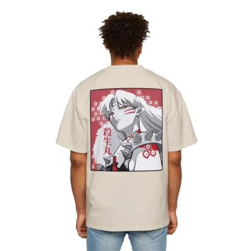 Oversized Tee [Back Print] - Inuyasha - Sesshomaru - Image 17