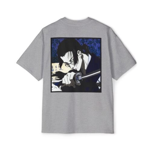 Oversized Tee [Back Print] - Samurai Champloo - Jin - Image 19