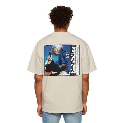 Oversized Tee [Back Print] - DBZ - Trunks - Image 16