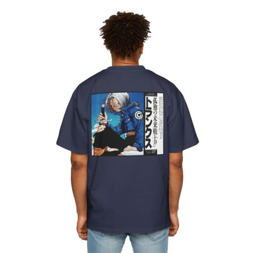 Oversized Tee [Back Print] - DBZ - Trunks - Image 20