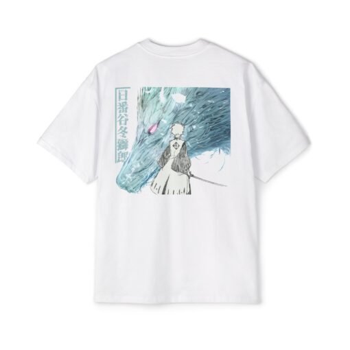 Oversized Tee [Back Print] - Bleach - Hitsugaya - Image 7