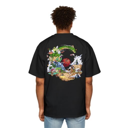 Oversized Tee [Back Print] - DBZ - World