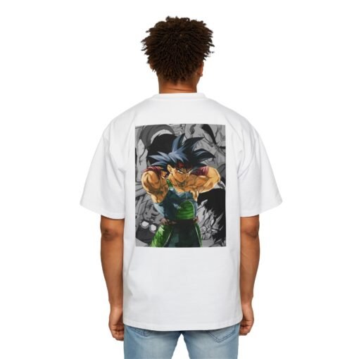 Oversized Tee [Back Print] - DBZ - Baddack - Image 9