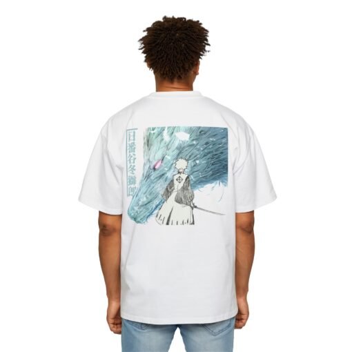 Oversized Tee [Back Print] - Bleach - Hitsugaya - Image 9