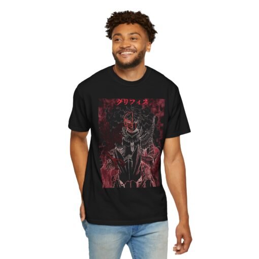 Regular Tee [Front Print] - Berserk - Griffith Red