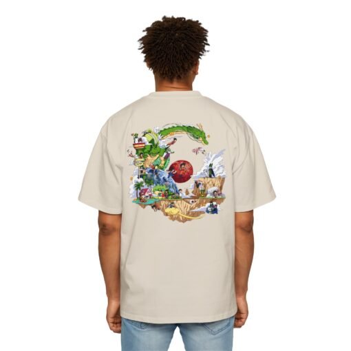 Oversized Tee [Back Print] - DBZ - World - Image 13