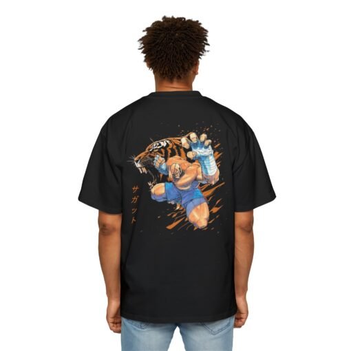 Oversized Tee [Back Print] - Street Fighter - Sagat - Image 13
