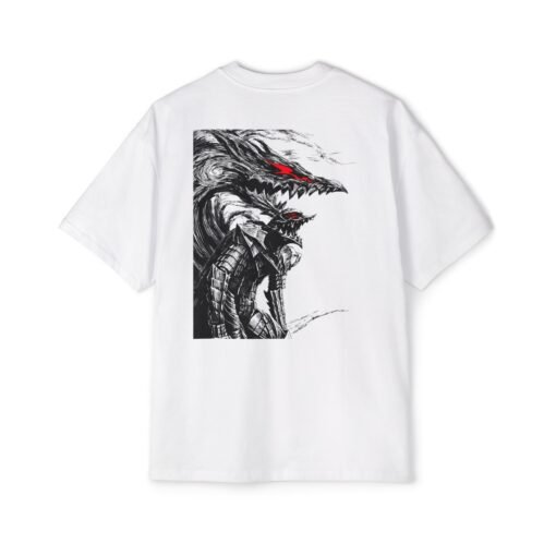Oversized Tee [Back Print] - Berserk - Armor - Image 4