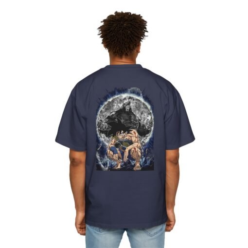 Oversized Tee [Back Print] - DBZ - Oozaru - Image 25