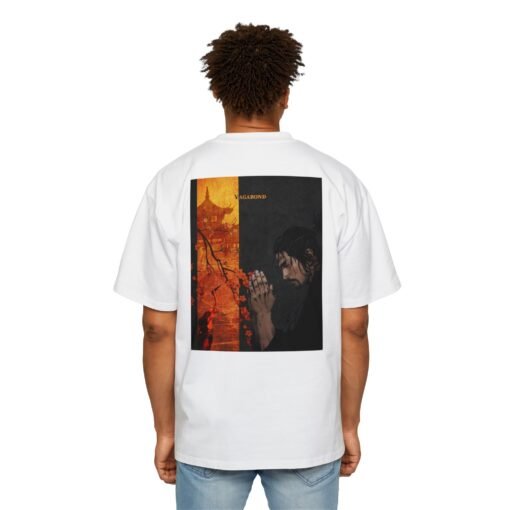 Oversized Tee [Back Print] - Vagabond Temple - Image 9
