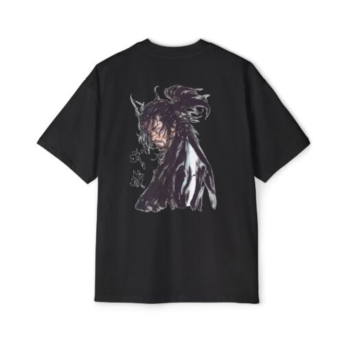 Oversized Tee [Back Print] - Vagabond Portrait - Image 7