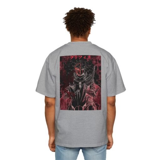 Oversized Tee [Back Print] - Berserk - Griffith Red - Image 17