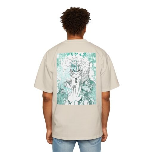 Oversized Tee [Back Print] - Berserk - Griffith Green - Image 13