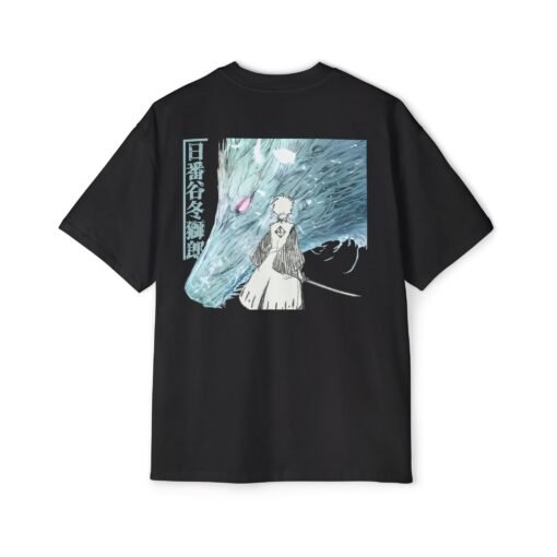 Oversized Tee [Back Print] - Bleach - Hitsugaya - Image 11