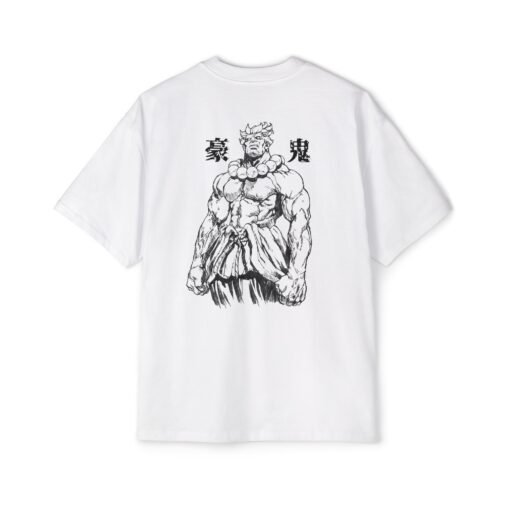 Oversized Tee [Back Print] - Street Fighter - Akuma - Image 4