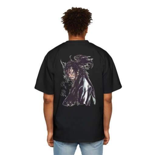 Oversized Tee [Back Print] - Vagabond Portrait - Image 9