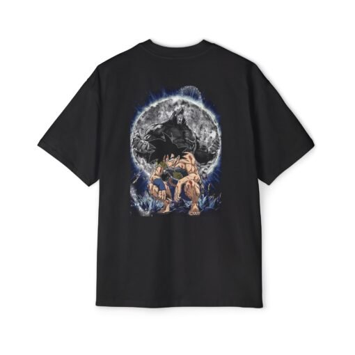Oversized Tee [Back Print] - DBZ - Oozaru - Image 11
