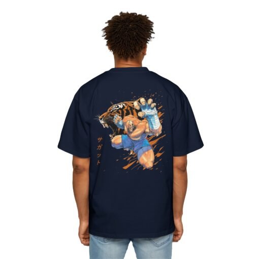 Oversized Tee [Back Print] - Street Fighter - Sagat - Image 21