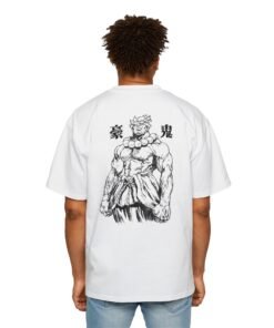 Oversized Tee [Back Print] - Street Fighter - Akuma
