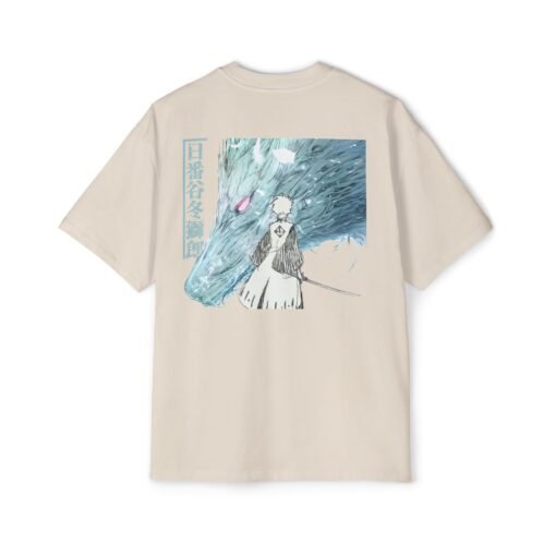 Oversized Tee [Back Print] - Bleach - Hitsugaya - Image 4