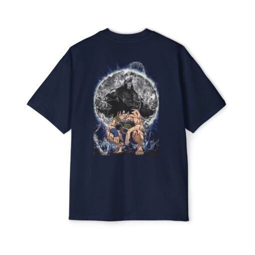 Oversized Tee [Back Print] - DBZ - Oozaru - Image 19
