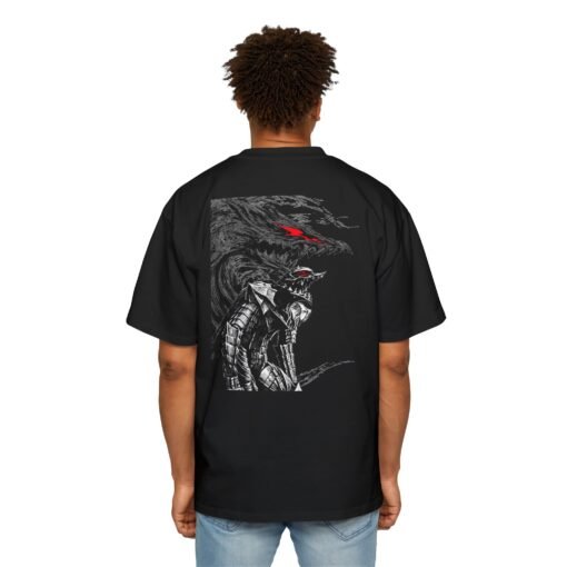 Oversized Tee [Back Print] - Berserk - Armor - Image 9