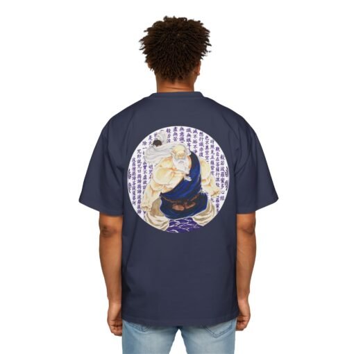 Oversized Tee [Back Print] - Street Fighter - Gouken