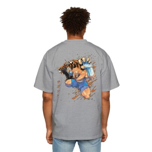 Oversized Tee [Back Print] - Street Fighter - Sagat - Image 17
