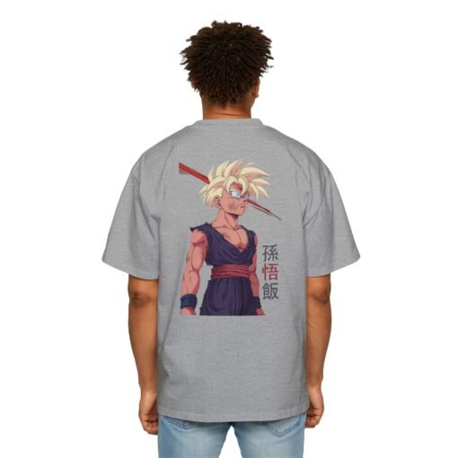 Oversized Tee [Back Print] - DBZ - Gohan - Image 17