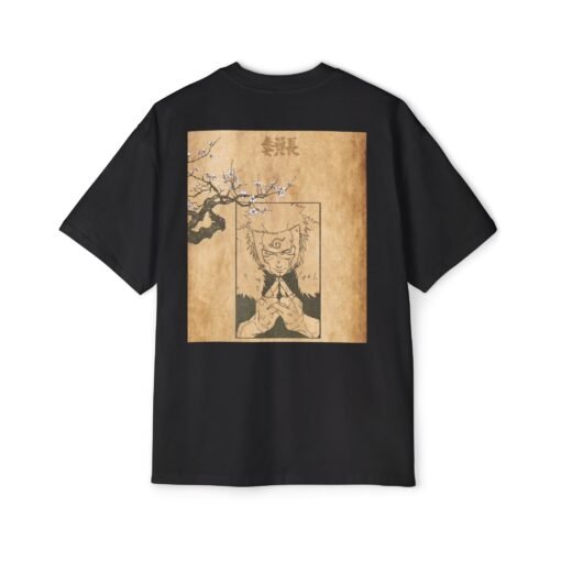 Oversized Tee [Back Print] - Naruto - Tobirama - Image 7