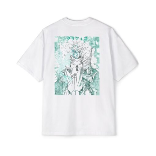 Oversized Tee [Back Print] - Berserk - Griffith Green - Image 4