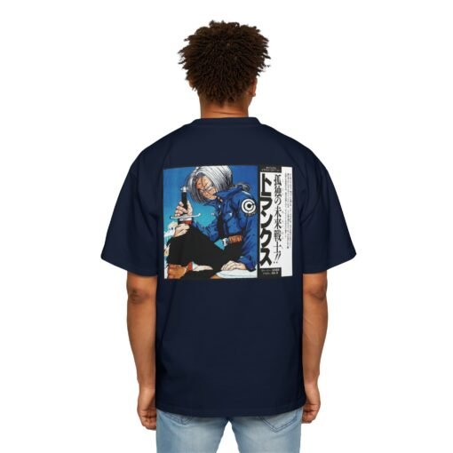Oversized Tee [Back Print] - DBZ - Trunks