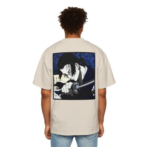 Oversized Tee [Back Print] - Samurai Champloo - Jin - Image 17