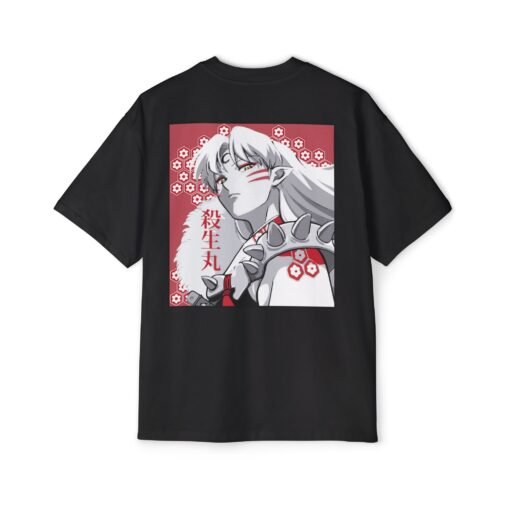 Oversized Tee [Back Print] - Inuyasha - Sesshomaru - Image 11