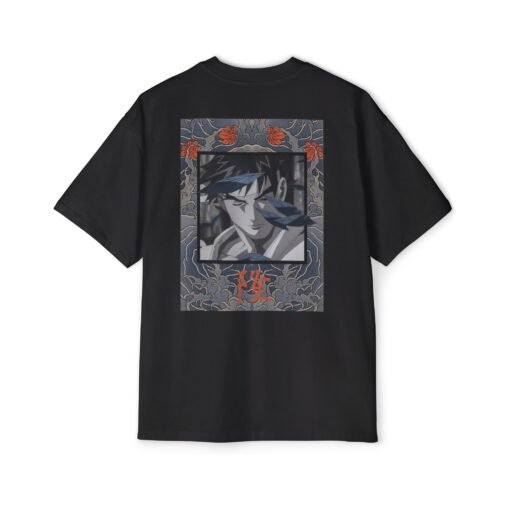 Oversized Tee [Back Print] - Street Fighter - Ryu - Image 7