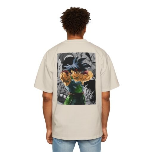 Oversized Tee [Back Print] - DBZ - Baddack - Image 13
