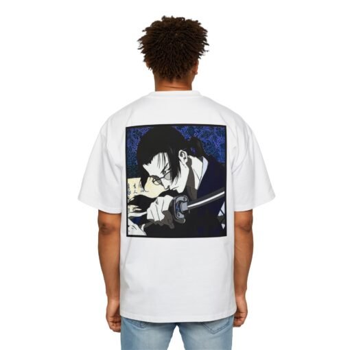 Oversized Tee [Back Print] - Samurai Champloo - Jin - Image 9
