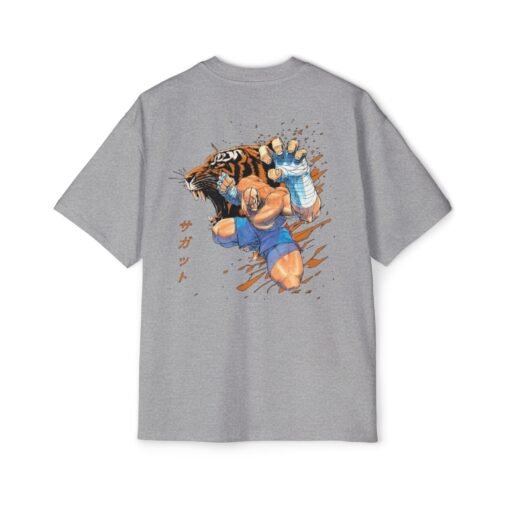 Oversized Tee [Back Print] - Street Fighter - Sagat - Image 15