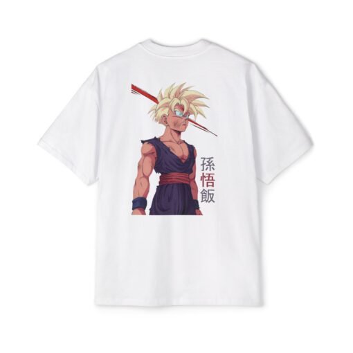 Oversized Tee [Back Print] - DBZ - Gohan - Image 7
