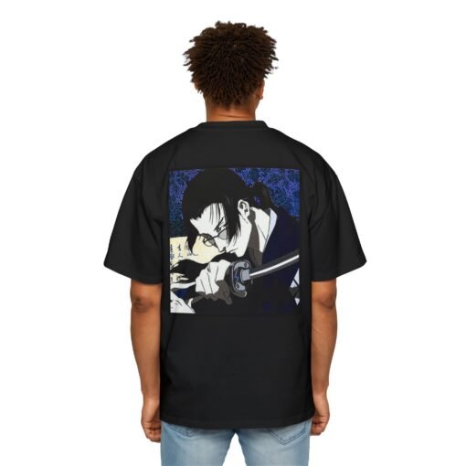 Oversized Tee [Back Print] - Samurai Champloo - Jin - Image 13