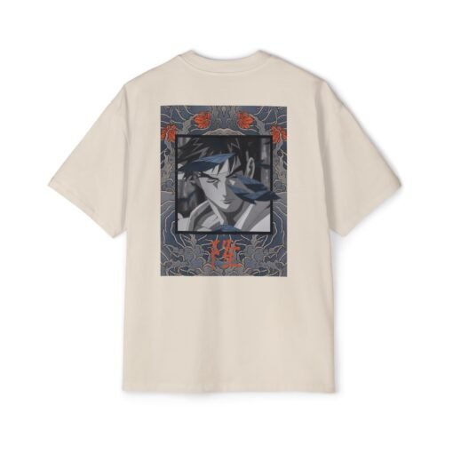 Oversized Tee [Back Print] - Street Fighter - Ryu - Image 11
