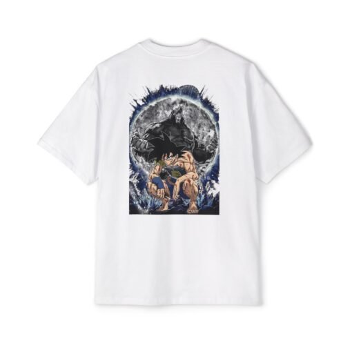 Oversized Tee [Back Print] - DBZ - Oozaru - Image 7