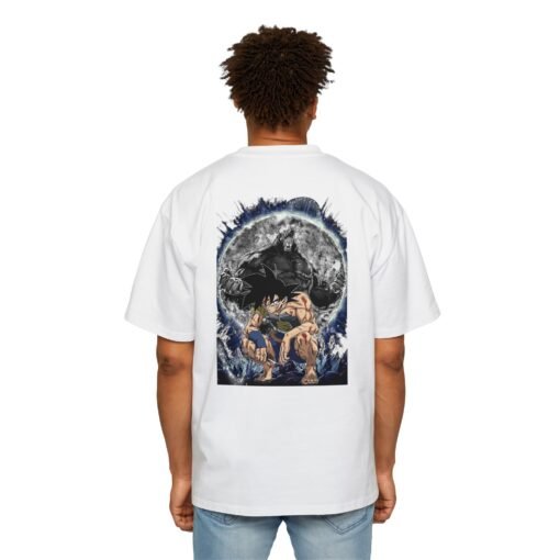 Oversized Tee [Back Print] - DBZ - Oozaru - Image 9