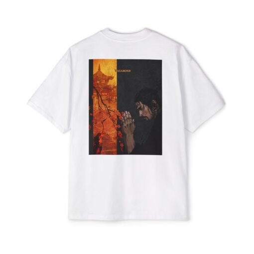 Oversized Tee [Back Print] - Vagabond Temple - Image 7